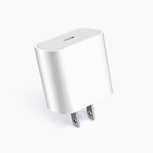20W USB-C Fast Charging Plug PD Charger US Standard 3C Certified Mobile Phone Charger