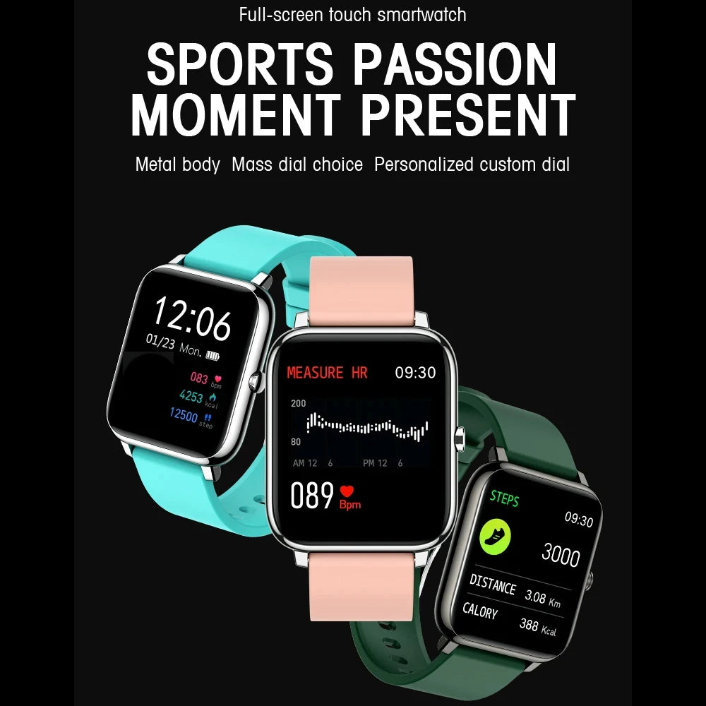 Revolutionary Smart Fitness Tracker Smartwatch for Men and Women - Heart Rate Monitor, Sleep Tracker, Waterproof Design with Music Control