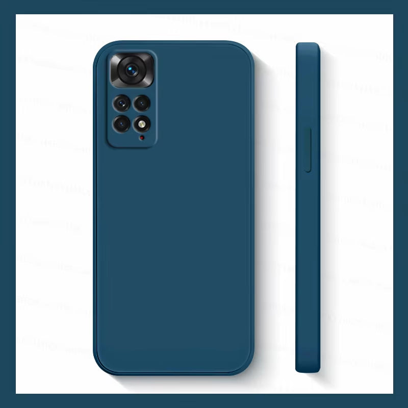 Elevate Your Style with the Premium Shockproof Liquid Silicone Case for Xiaomi Redmi Note 11 Series - Ultimate Protection Meets Chic Design