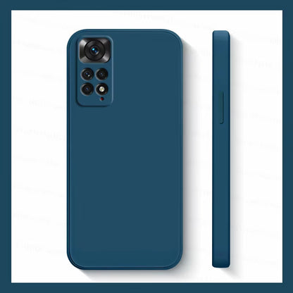 Elevate Your Style with the Premium Shockproof Liquid Silicone Case for Xiaomi Redmi Note 11 Series - Ultimate Protection Meets Chic Design