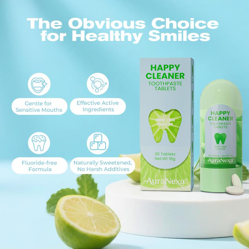 Auranexa Solid Toothpaste – Fluoride-Free, Eco-Friendly, Portable, Long-Lasting Fresh Breath | Natural Oral Care #Dealsforyoudays