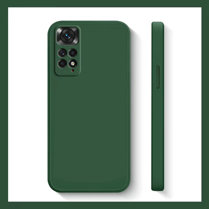 Elevate Your Style with the Premium Shockproof Liquid Silicone Case for Xiaomi Redmi Note 11 Series - Ultimate Protection Meets Chic Design