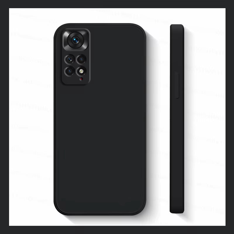 Elevate Your Style with the Premium Shockproof Liquid Silicone Case for Xiaomi Redmi Note 11 Series - Ultimate Protection Meets Chic Design