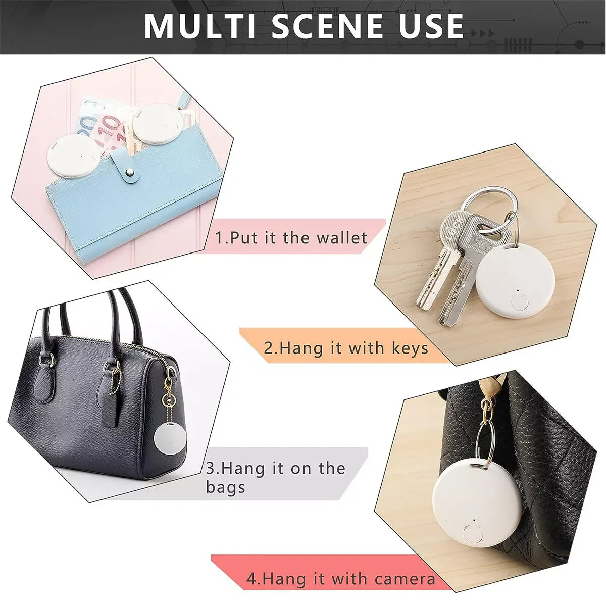 Discover Peace of Mind with Our Bluetooth Mini GPS Tracker - Ideal for Kids and Pets! Keep Your Loved Ones Safe Anytime, Anywhere!