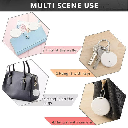Discover Peace of Mind with Our Bluetooth Mini GPS Tracker - Ideal for Kids and Pets! Keep Your Loved Ones Safe Anytime, Anywhere!