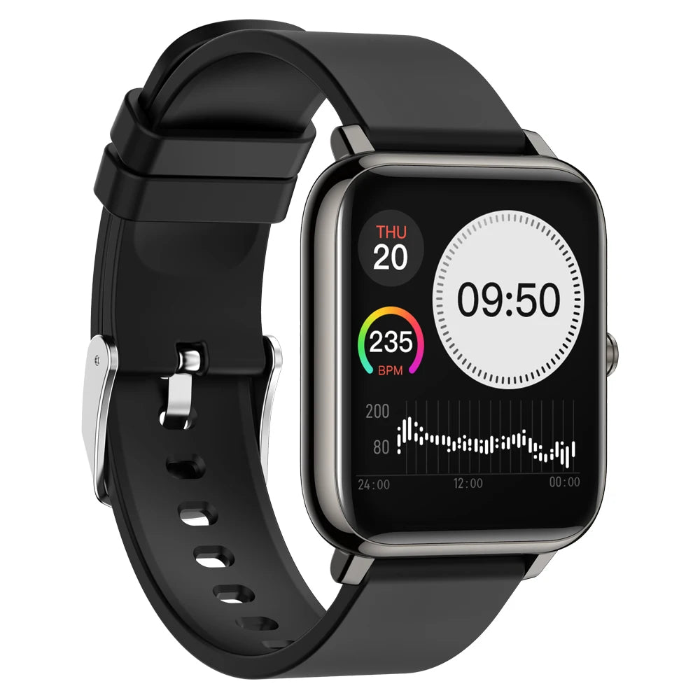 Revolutionary Smart Fitness Tracker Smartwatch for Men and Women - Heart Rate Monitor, Sleep Tracker, Waterproof Design with Music Control
