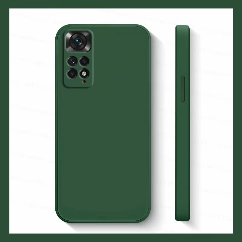 Elevate Your Style with the Premium Shockproof Liquid Silicone Case for Xiaomi Redmi Note 11 Series - Ultimate Protection Meets Chic Design