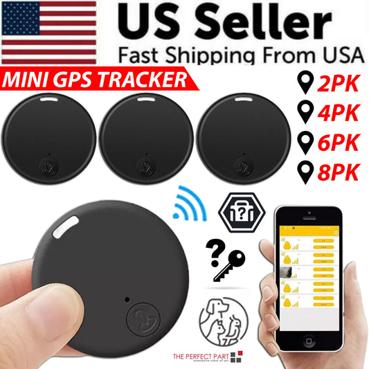 Discover Peace of Mind with Our Bluetooth Mini GPS Tracker - Ideal for Kids and Pets! Keep Your Loved Ones Safe Anytime, Anywhere!