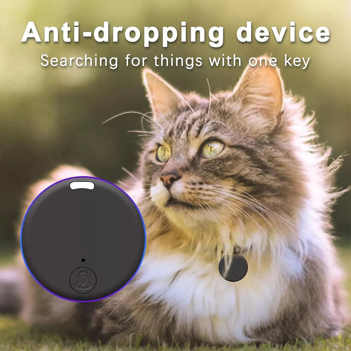 Discover Peace of Mind with Our Bluetooth Mini GPS Tracker - Ideal for Kids and Pets! Keep Your Loved Ones Safe Anytime, Anywhere!