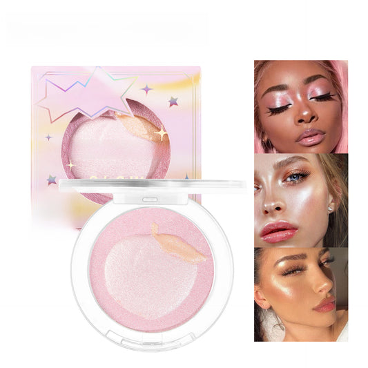Handaiyan Fruit Series Highlight Powder Pearlescent Fine Glitter Brightening Makeup Palette