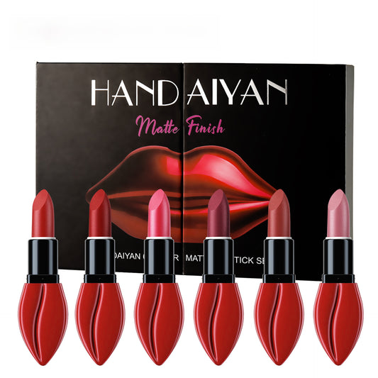 Handaiyan 5-Piece Liquid Blush Stick Set Shimmer Matte Easy-to-Blend Repair Blush