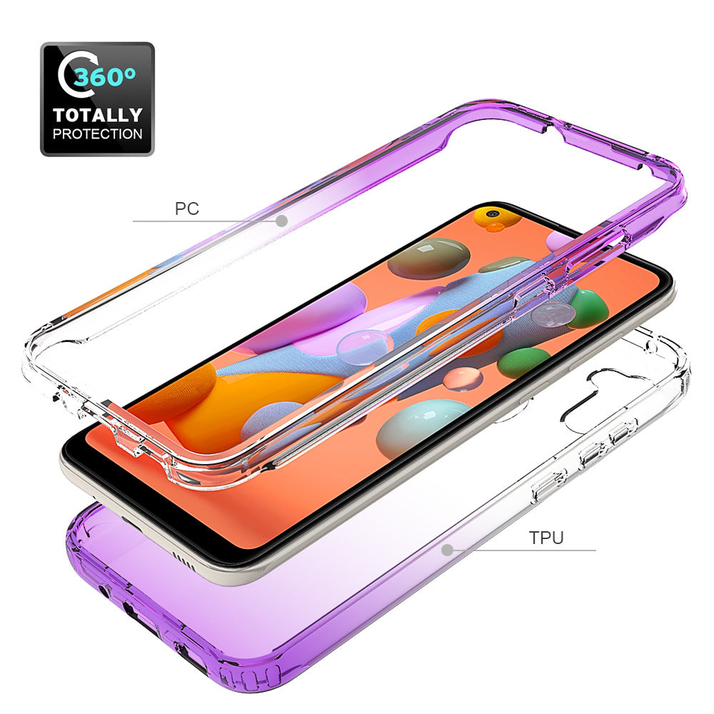 Gradient TPU PC Protective Phone Case for Android