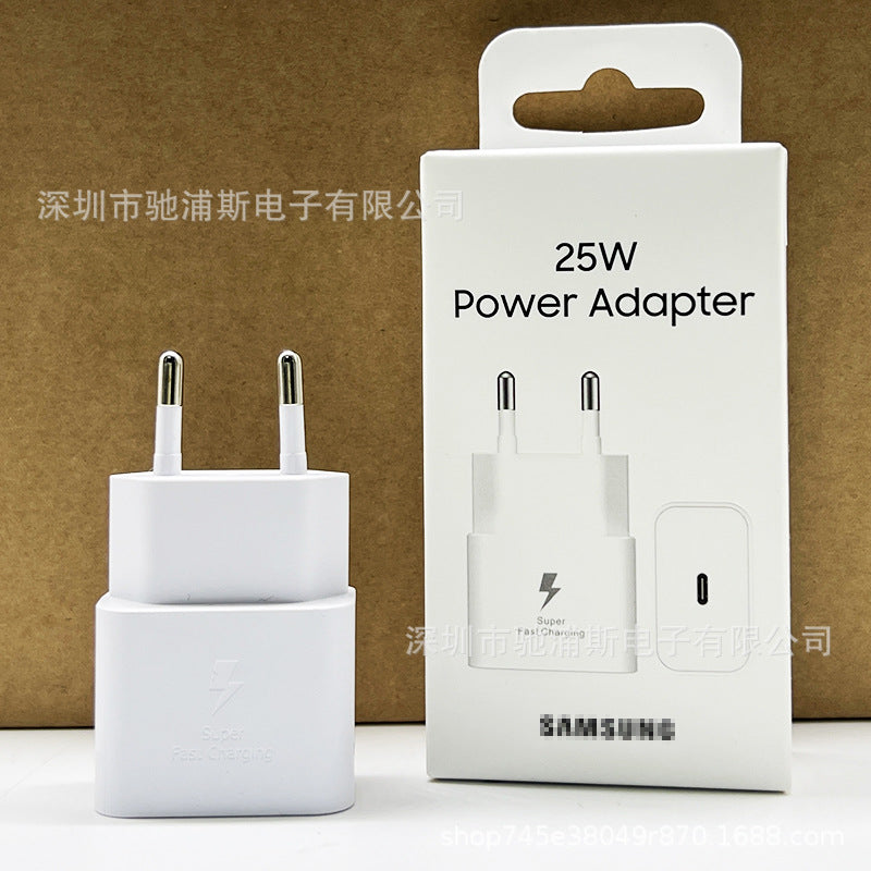 25W Fast Charge USB-C Charger EU Standard