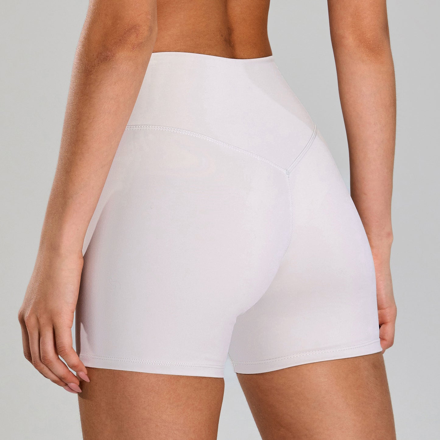 High Waist Yoga Shorts Women Nude-Feel Quick-Drying Breathable Hip-Lifting Fitness Shorts