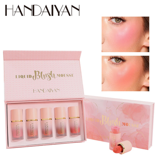 Handaiyan Four-Times Matte Lip Gloss Set Long Lasting No-Transfer Cup Lipstick