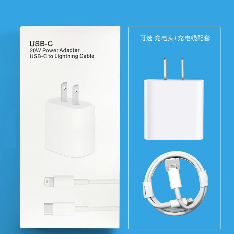 20W USB-C Fast Charging Plug PD Charger US Standard 3C Certified Mobile Phone Charger