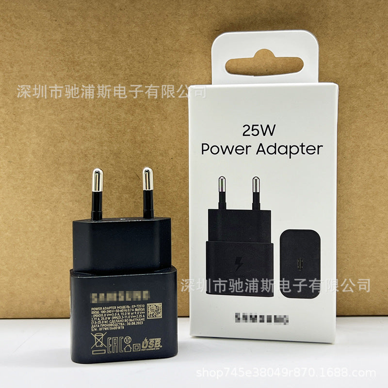 25W Fast Charge USB-C Charger EU Standard