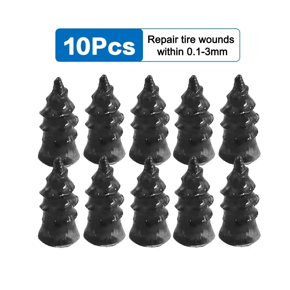 Revitalize Your Ride with the Ultimate Tire Puncture Repair Nail Kit - Perfect for Cars, Motorcycles, Scooters & Bikes!