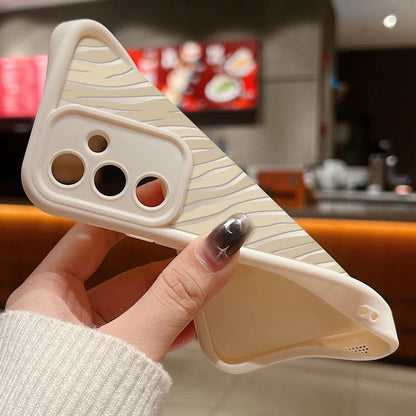Chic Striped Silicone Phone Case for Samsung Galaxy Models - Ultimate Protection & Style