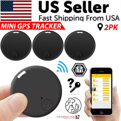 Discover Peace of Mind with Our Bluetooth Mini GPS Tracker - Ideal for Kids and Pets! Keep Your Loved Ones Safe Anytime, Anywhere!