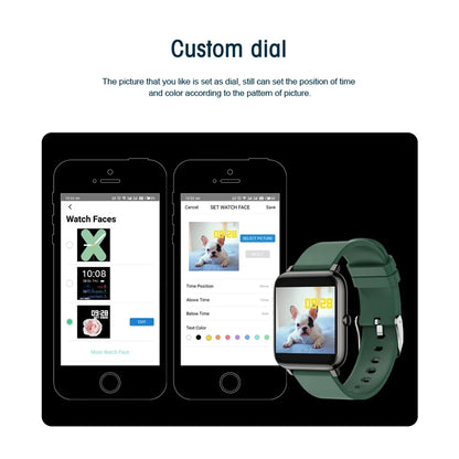 Revolutionary Smart Fitness Tracker Smartwatch for Men and Women - Heart Rate Monitor, Sleep Tracker, Waterproof Design with Music Control