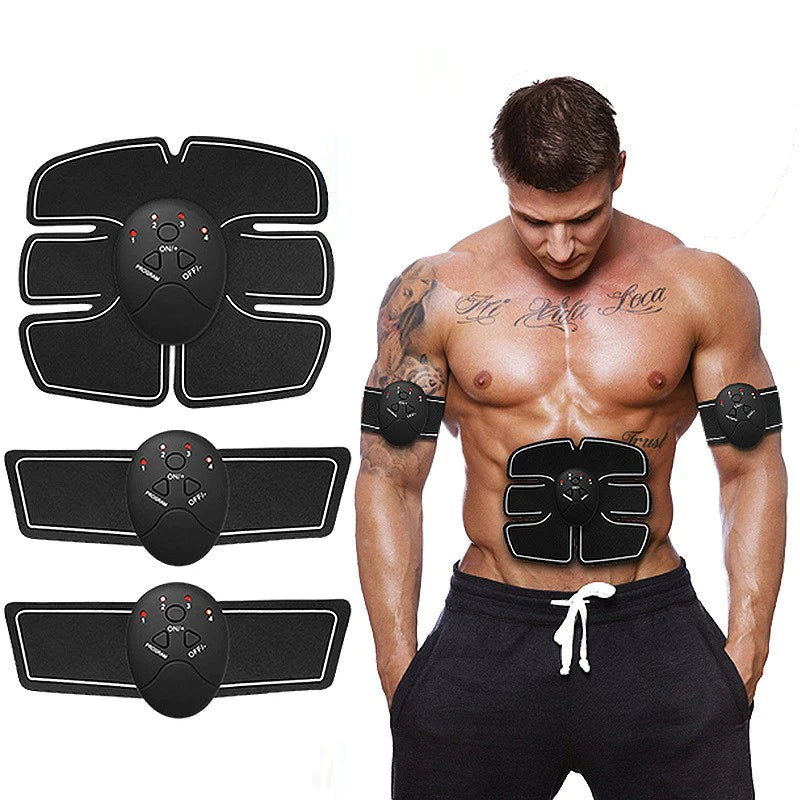 Ems Electric Muscle Stimulator - Ultimate Abdominal & Buttock Trainer for Six Pack Fitness and Slimming Massage