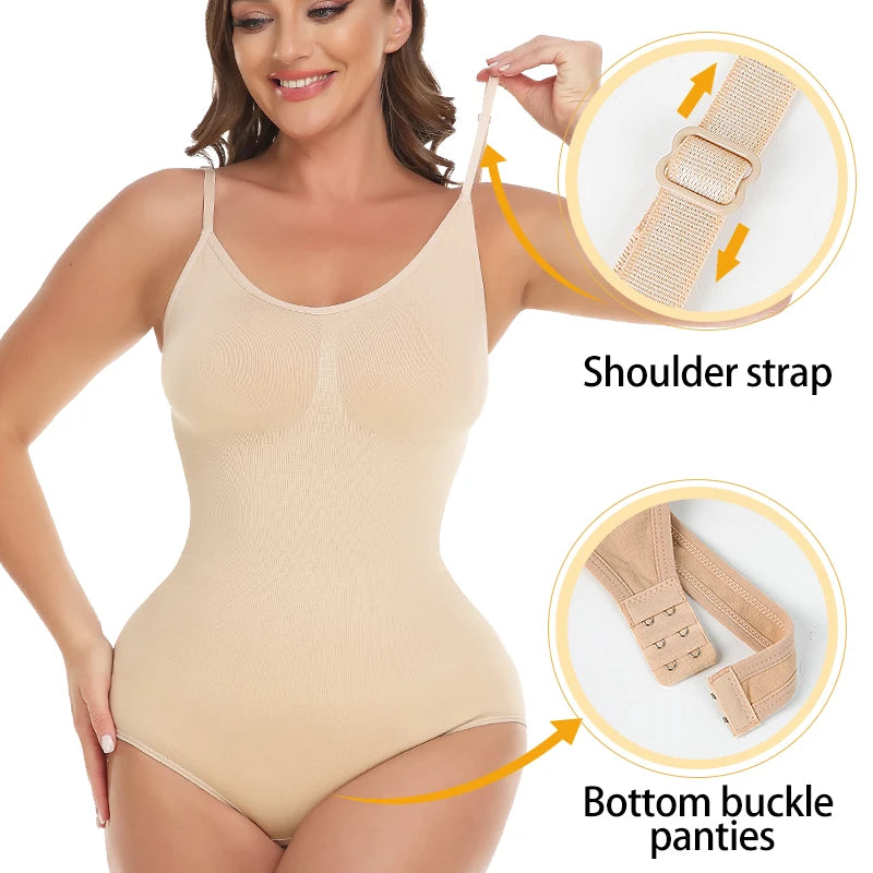 Ultimate Women's Bodysuit Shapewear - Experience Full Body Tummy Control and Butt Lifting for a Stunning Hourglass Figure