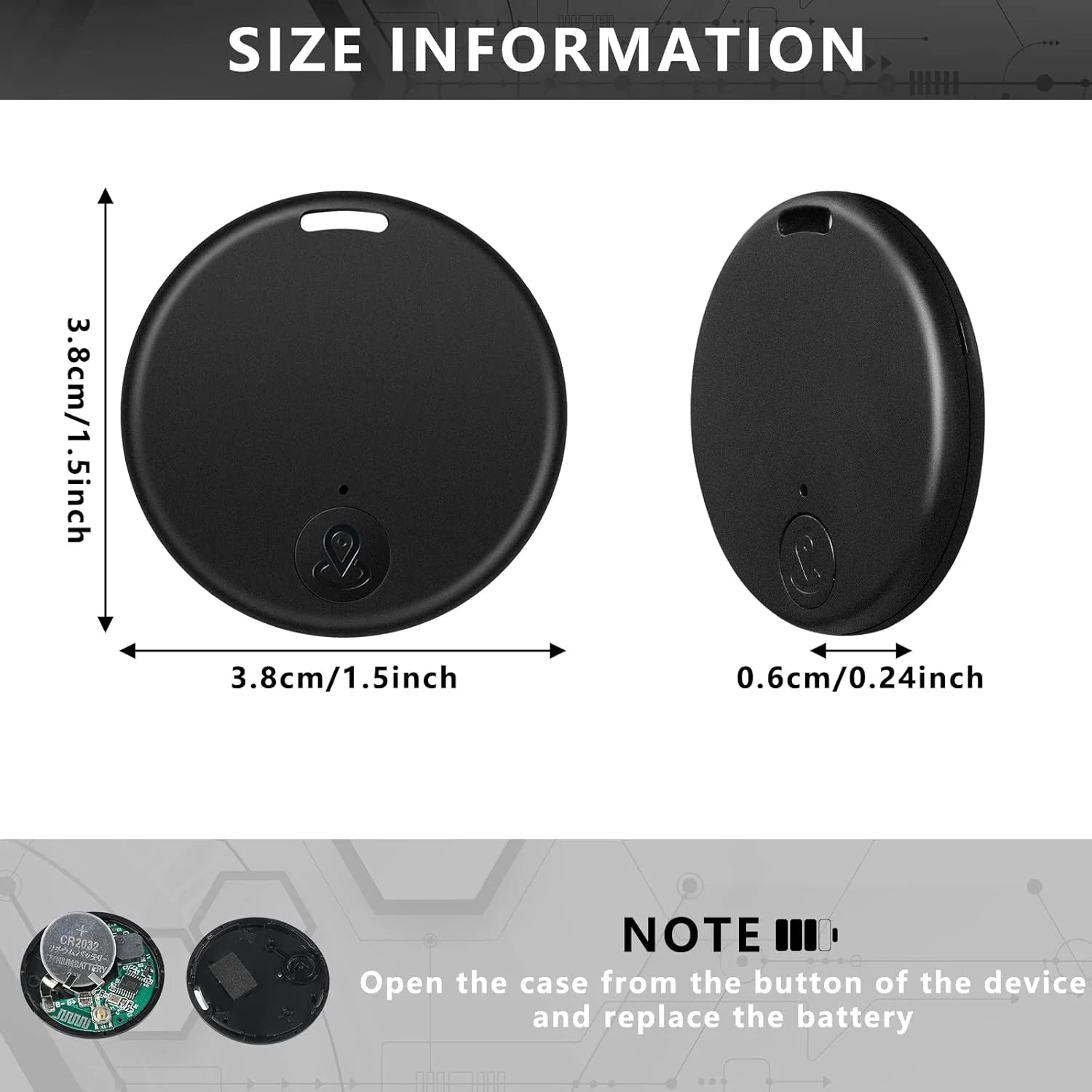 Discover Peace of Mind with Our Bluetooth Mini GPS Tracker - Ideal for Kids and Pets! Keep Your Loved Ones Safe Anytime, Anywhere!