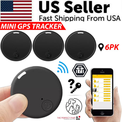 Discover Peace of Mind with Our Bluetooth Mini GPS Tracker - Ideal for Kids and Pets! Keep Your Loved Ones Safe Anytime, Anywhere!