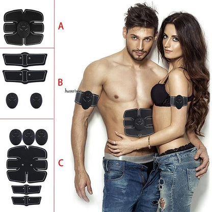 Ems Electric Muscle Stimulator - Ultimate Abdominal & Buttock Trainer for Six Pack Fitness and Slimming Massage