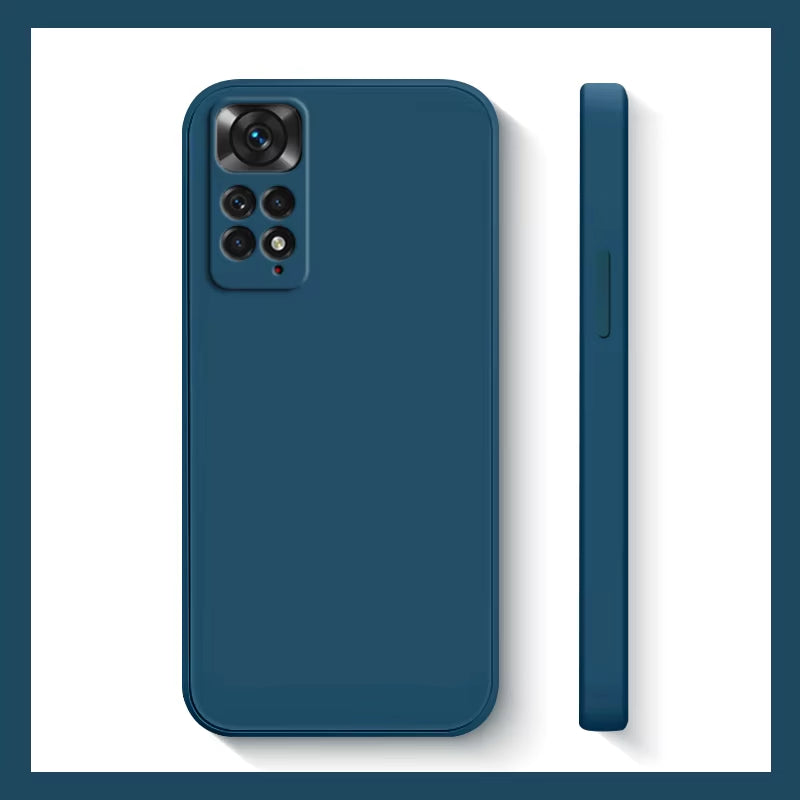 Elevate Your Style with the Premium Shockproof Liquid Silicone Case for Xiaomi Redmi Note 11 Series - Ultimate Protection Meets Chic Design