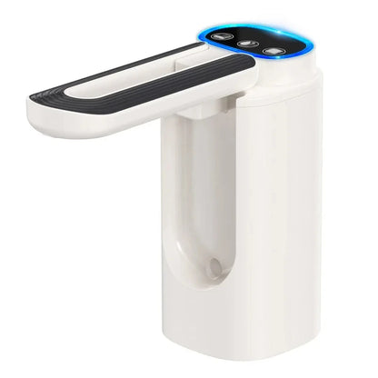 Automatic Electric Water Dispenser Pump for 5 Gallon Bottles - Portable Type-C Charging (Black)